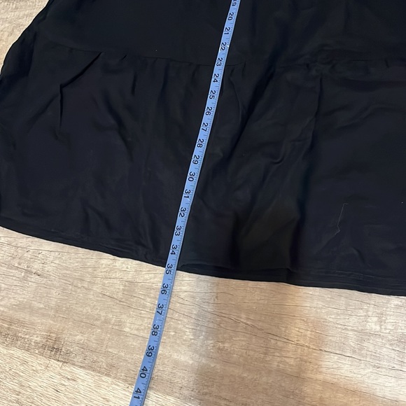 Goodthreads Women's Relaxed-Fit Washed Linen Blend Flutter-Sleeve Peasant Dress - Picture 5 of 6